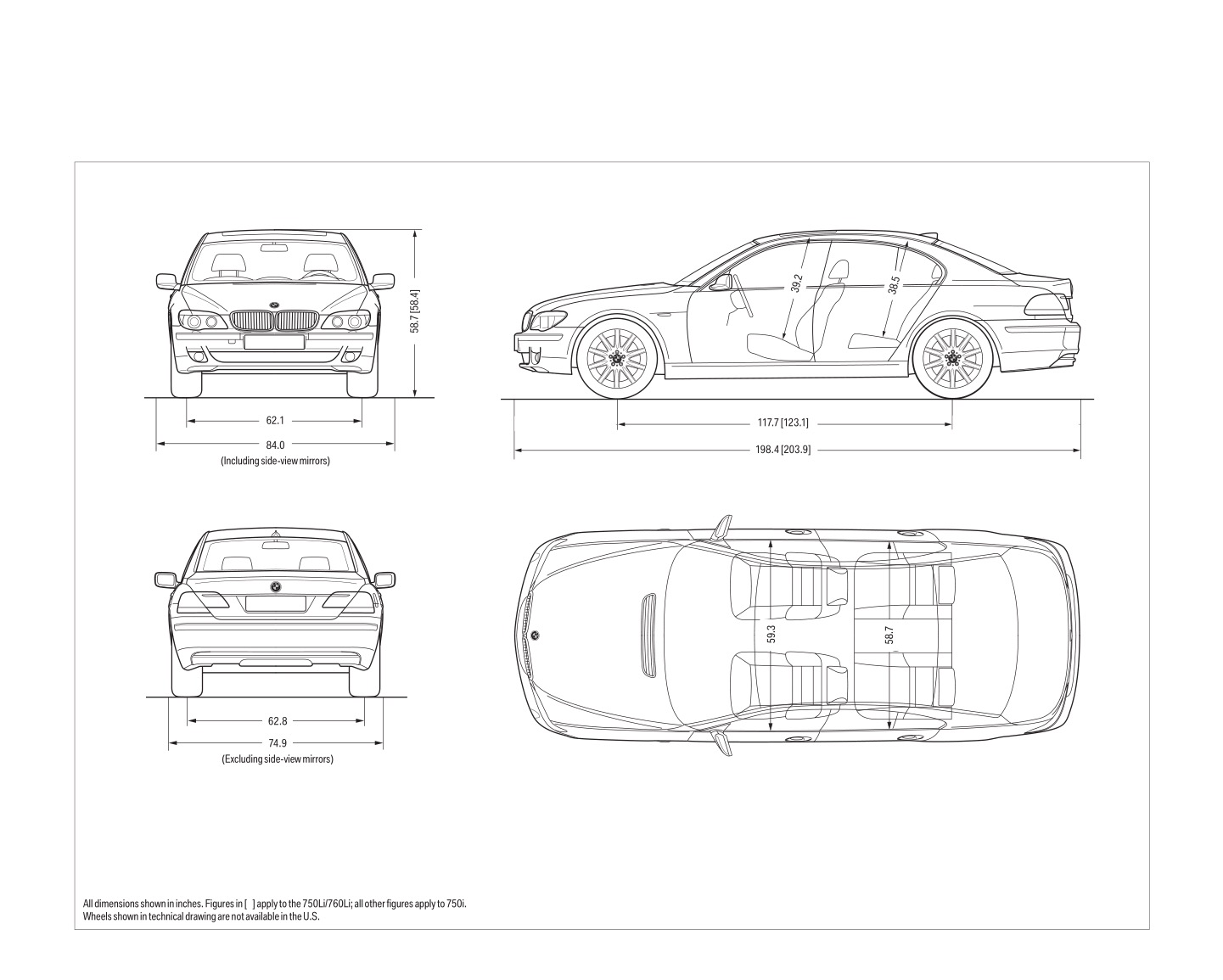 2008 BMW 7-Series Brochure Page 6
